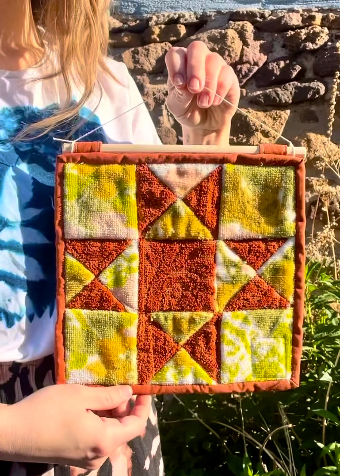 Sawtooth Wall Hanging No. 3