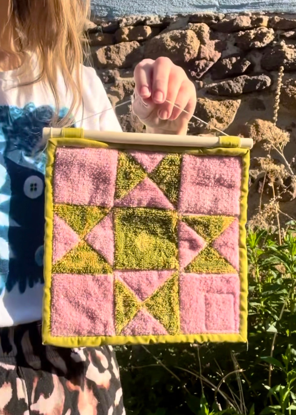 Sawtooth Wall Hanging No. 1