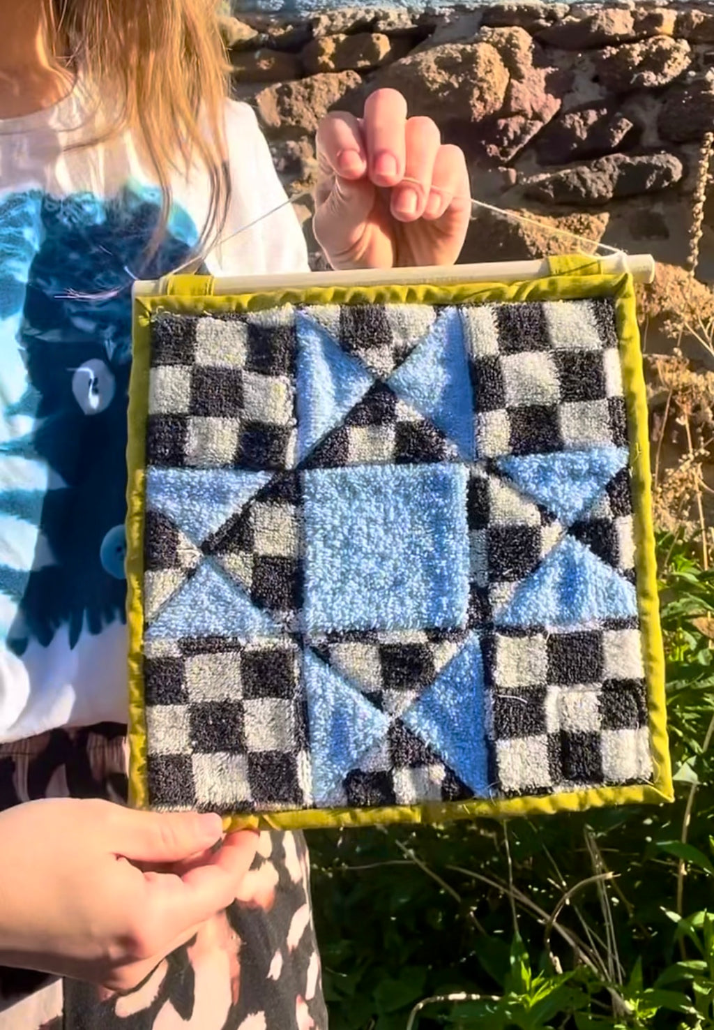 Sawtooth Wall Hanging No. 2