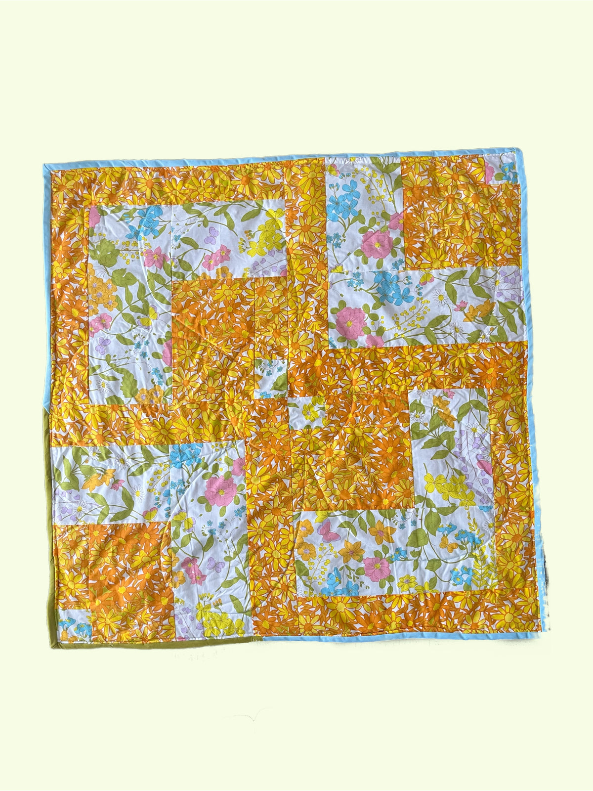 Vintage Floral Quilt