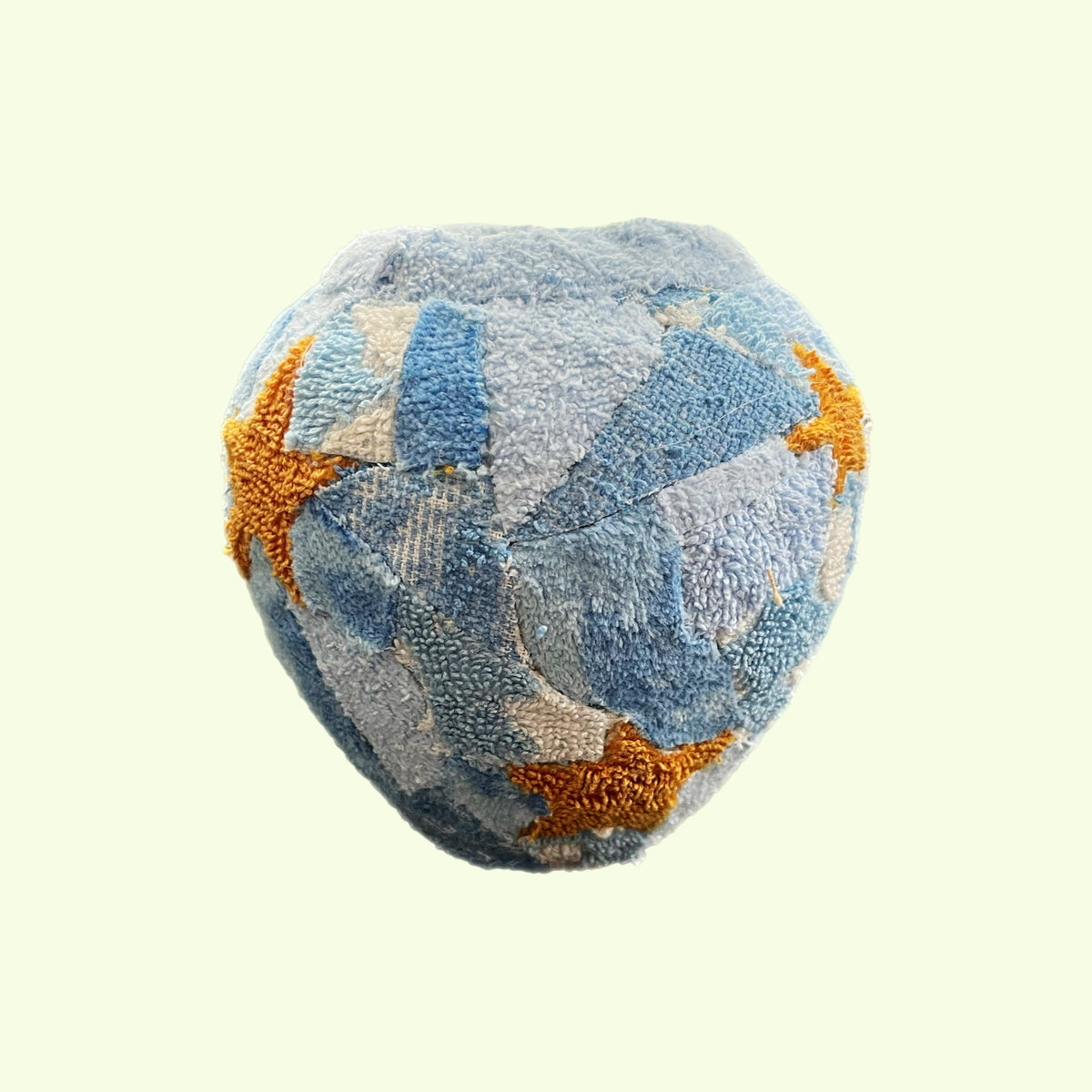 Blue Star Patchwork Pot/Vase