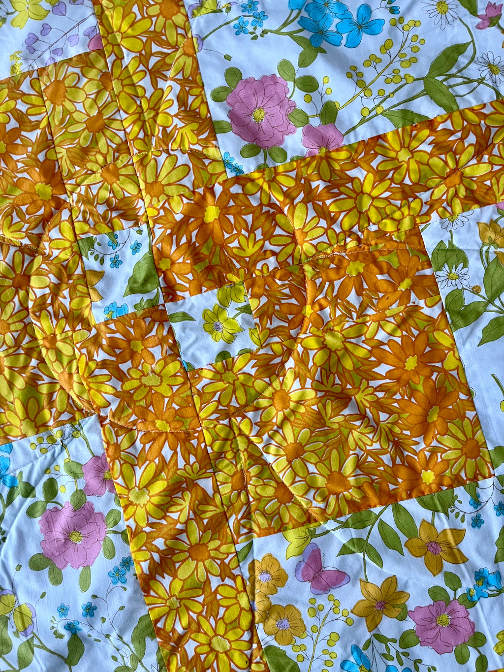 Vintage Floral Quilt